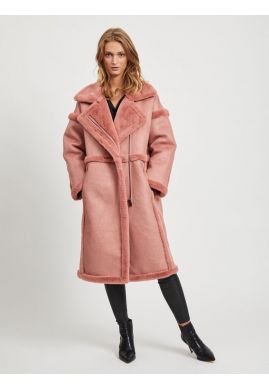 Vielba Faux Coat by Vila Clothes