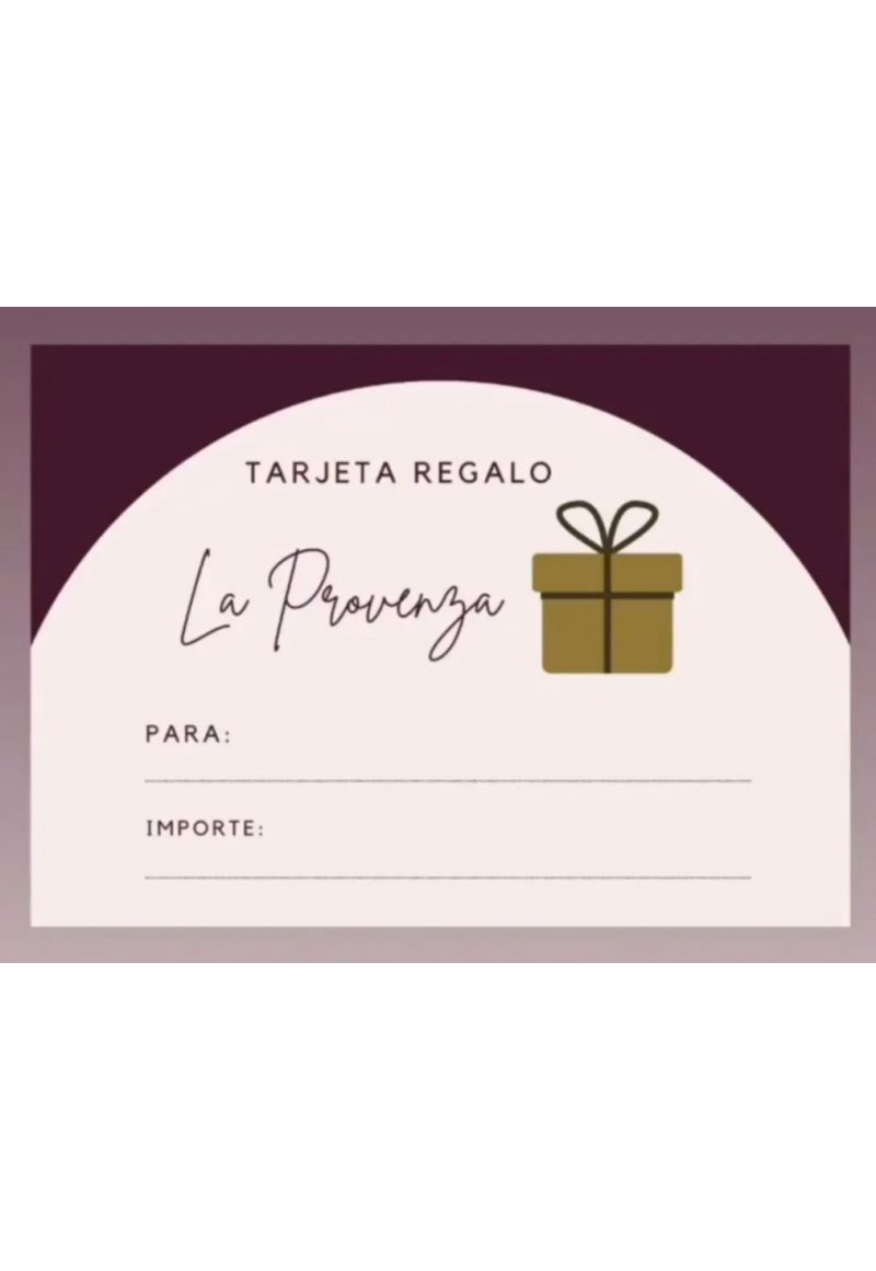 Tarjeta regalo 20 € La Provenza