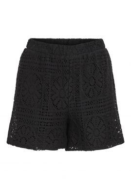 Vimerinda crochet negro shorts by Vila