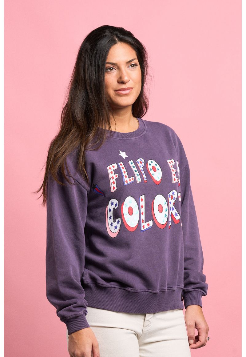 Sudadera flipo en colores by Anabel Lee
