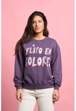 Sudadera flipo en colores by Anabel Lee