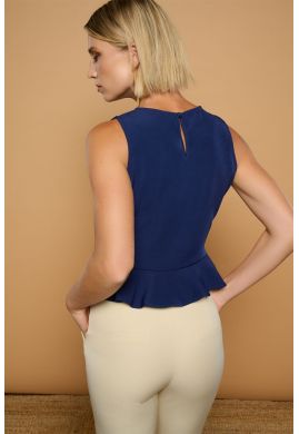 Blue Marines Top by Minueto