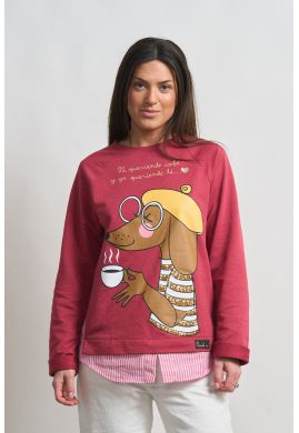 Sudadera café by Anabel Lee