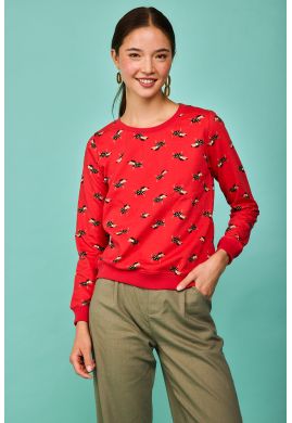 Sudadera Getxo rojo by Smile Show