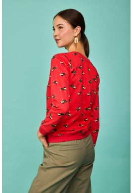 Sudadera Getxo rojo by Smile Show