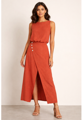 Falda Viprisilla button by Vila Clothes